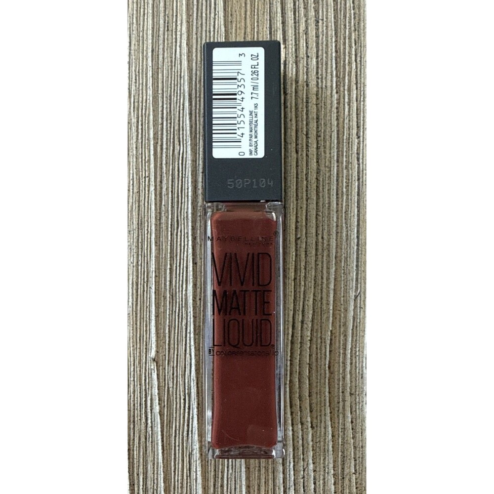 Maybelline Color Sensational Vivid Matte Liquid Lip Color 37 Coffee Buzz
